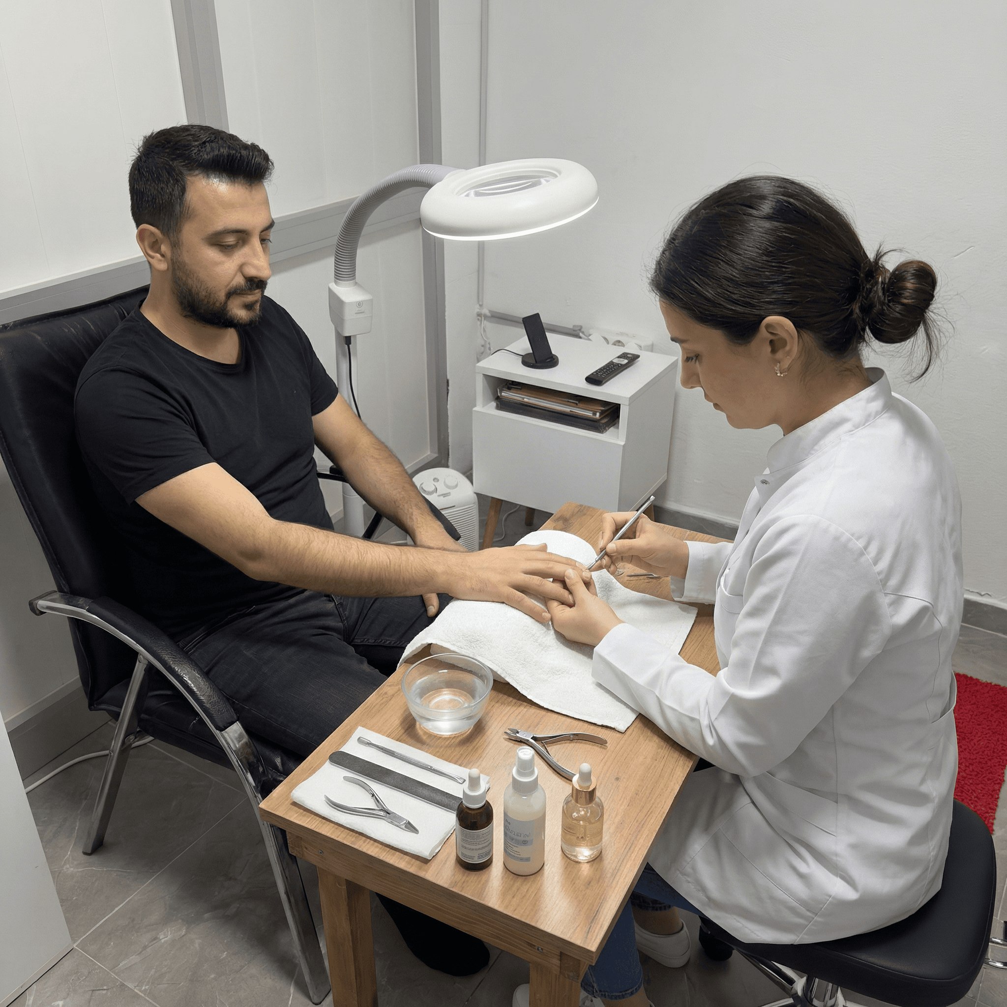 Profesyonel Erkek Manikür